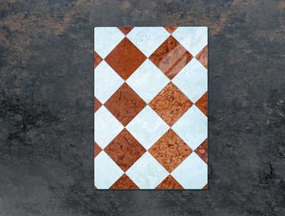 TMK ArtDeko Mozaïek - Snijplank - 35x52 cm - Glas - Veelkleurig