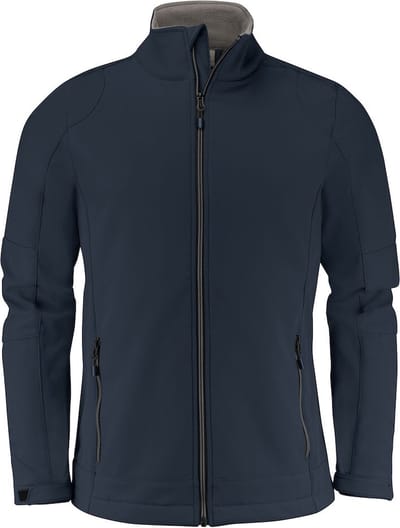 Printer SOFTSHELL JACKET TRIAL 2261044 - Donker marine - 4XL