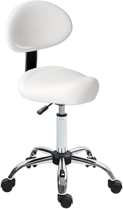Bresht Kruk - Zitkruk - Tabouret - Krukje - Krukken - Verstelbare zithoogte - 360 Graden draaibare zitting -Ergonomisch zitcomfort
