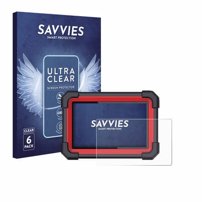 Savvies - Screenprotector voor Launch X-431 CRP 919E BT - Folie Beschermfolie transparant 6 Stuks