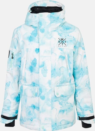 Watts Clever ski jas lichtblauw/wit dames - maat L