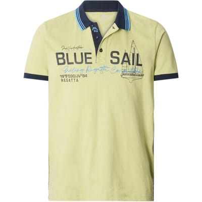 Jan Vanderstorm herren Poloshirt - 52/54 - lichtgroen - Plus Size