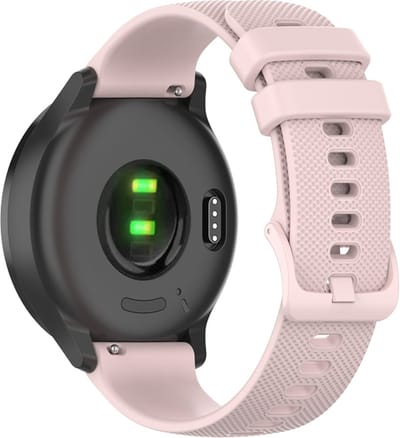 Siliconen bandje - geschikt voor Xiaomi Mi Watch / Watch 2 (PRO) / Watch S1 / Watch S1 Pro / Watch S2 / Watch S3 / Watch S4 / Watch S5 / Haylou Solar - roze