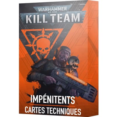 Bordspellen Games Workshop Warhammer 40k - Kill Team Datacards Renegats Impenitents (Fr)