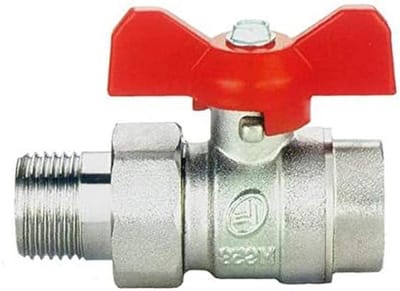 Kogelkraan - Waterkraan Afsluiter - Waterleiding Afsluiten - Volledige Doorgang - 1 inch - Zilverkleurig
