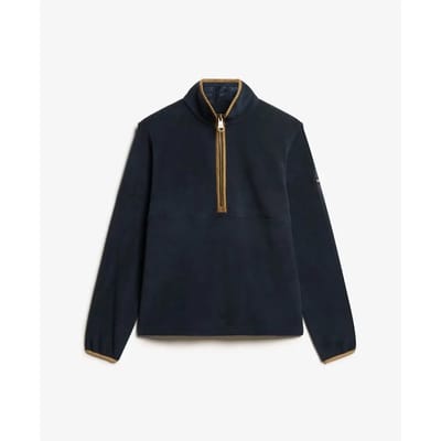 Superdry - Estate fleece met halve rits - Dames - Truien
