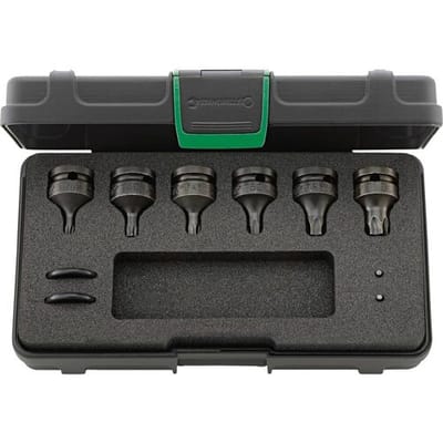 Stahlwille 96231502 2307TX/10 Torx-bit Aandrijving: 1/4 (6,3 mm) Uitvoering: TX TX 30, TX 40, TX 45, TX 50, TX 55, TX 60