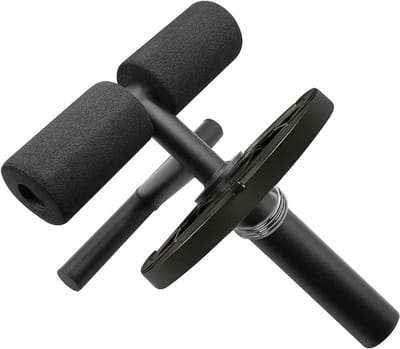 Tibialis Bar - Scheenbeentrainer Kuitmachine - Onderlichaam Versterken - Antislip Borgring - 2 kg - Zwart