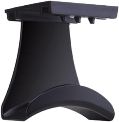 Hoofdtelefoonhouder Metaal - Koptelefoonstandaard Hanger - Bureau Organisatie - Antislip Siliconen - 10.4 x 8.6 cm - Zwart