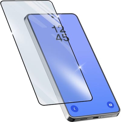 Cellularline Screenprotector 9H Gehard Glas - Geschikt voor Samsung Galaxy S26 Ultra - Edge-to-Edge - Transparant