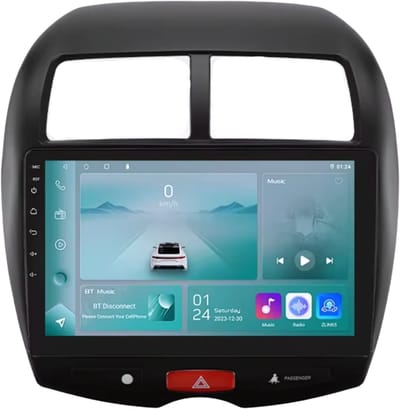 Autoradio met bluetooth - Carplay - Voor Mitsubishi ASX (2010-2018) - Geschikt voor Apple en Android - Stereo - Navigatie - Navigatiesysteem auto - 1GB 32GB