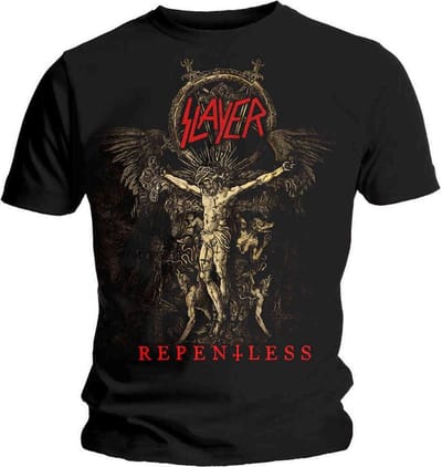 Slayer - Cruciform Skeletal heren unisex T-shirt zwart - XL