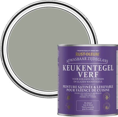 Rust-Oleum Lichtgroen Keukentegelverf Zijdeglans - Theeblad 750ml