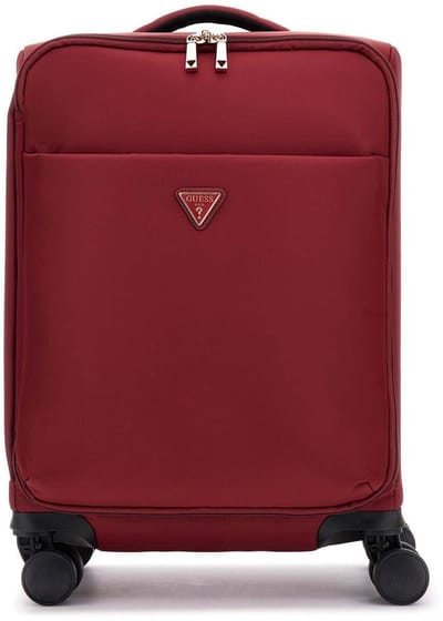 GUESS trolley Follie 18 In 8-Wheeler Rust Red donkerrood 52cm