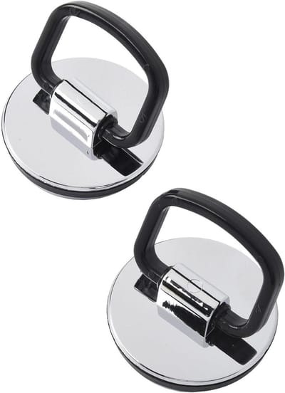 Afvoerdeksel Gootsteen - Doucheplug Badkuip - Waterdicht Afsluiten - Met Handvat - 46 mm - Verchroomd