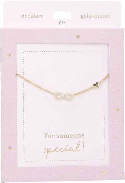 Depesche - Ketting "Heart of Gold" - mot. 044 - Infinity sign - gold