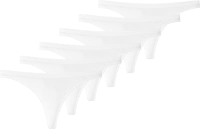 Schiesser Dames String 6-pack 95/5 Cotton