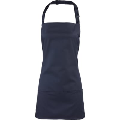 Premier Kleuren 2-in-1 schort / werkkleding (Pack of 2) (Marine)