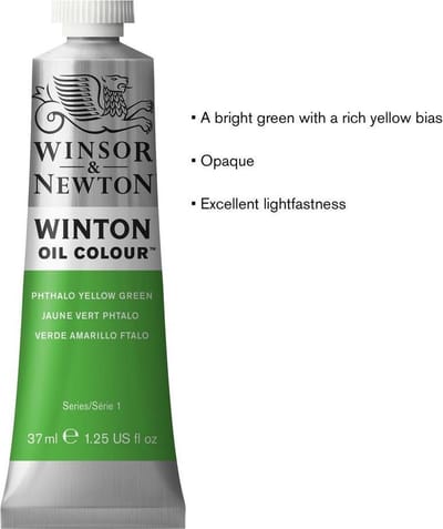 Winton Olieverf 37ml - Phthalo Geel Groen (403)