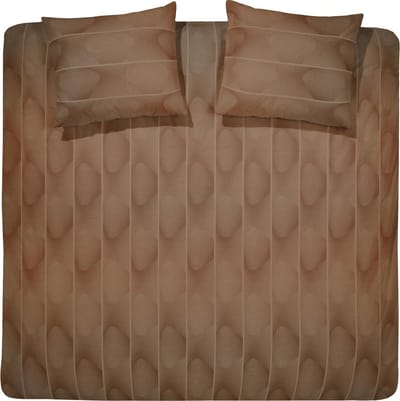 //Damai Dekbedovertrekset satijn 200 x 200/220 cm norma gold brown