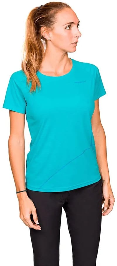 Trangoworld Cotiella T-shirt Met Korte Mouwen Blauw XS Vrouw