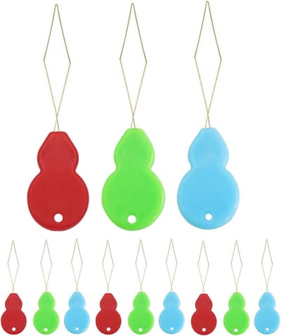 Naaldinrijgers - Naaihulp Draadinrijgers - Naaien Hulp - Flexibele Staaldraad - 100 stuks - Multicolor