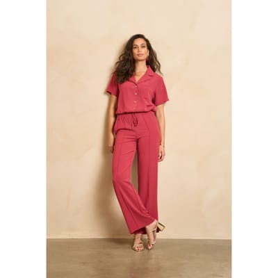 Lofty Manner Broek Trouser Solana Rc35 1 657 Brique Red Dames Maat - XS