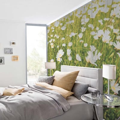 Fotobehang FlowerConcrete DD108980 A.S. Création AP Digital 4 | Fotobehang online webshop