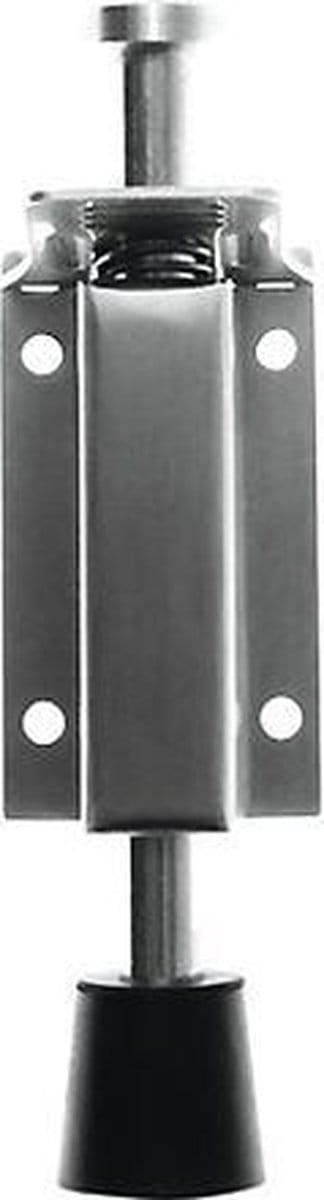 PROTECT-IT deurvastzetter met voetbediening 140mm | RVS