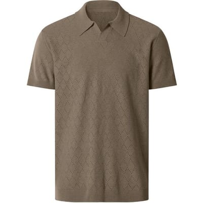 ESMARA MEN Heren polo (Beige, S)