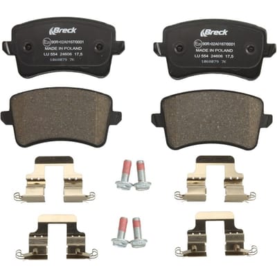 Remblokset BRECK 24606 00 554 10, achter