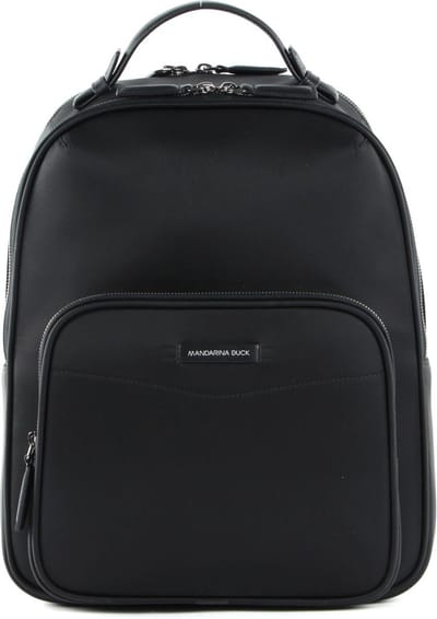 MANDARINA DUCK Laptop rugzak Rugzak met laptopvak Eco Times Backpack Black Zwart