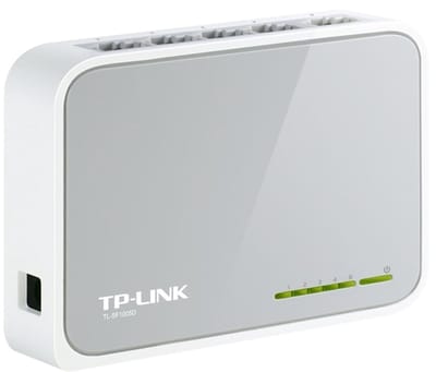 TP-Link TL-SF1005D - Netwerk Switch- Unmanaged - 5 poorten