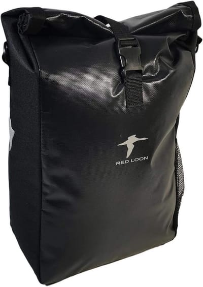 Waterdichte Fietstas Zwart Bagagedragertas - 23 Liter, Slijtvast & Robuust