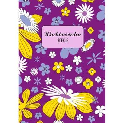 Wachtwoordenboekje - Boek Cadeau