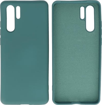 Bestcases Fashion Telefoonhoesje Backcover Huawei P30 Pro - Donker Groen
