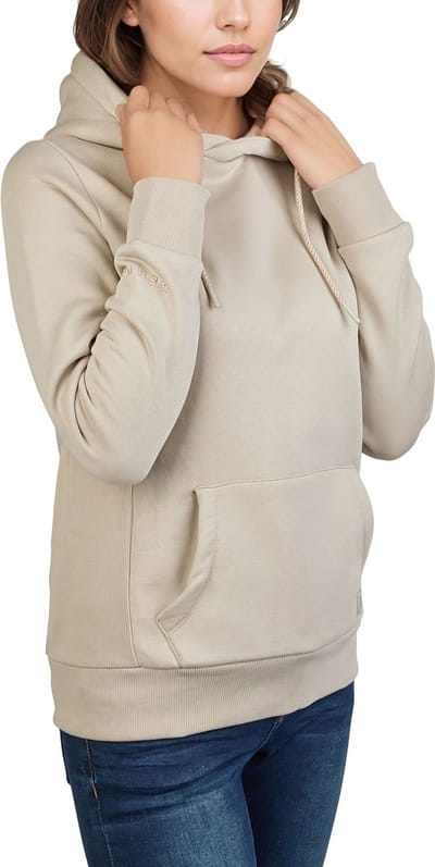 DENIMFY Dames trui DFEmma regular fit Beige M Volwassenen