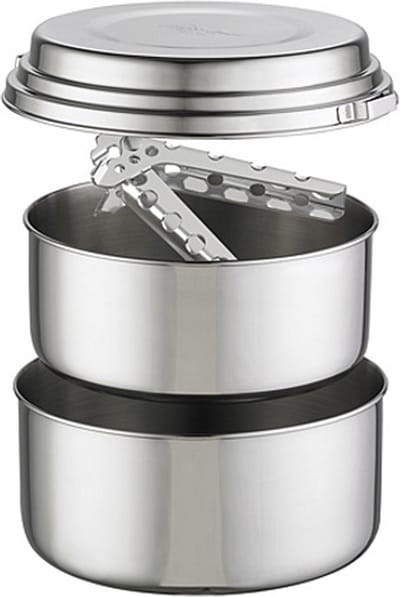 MSR Alpine 2 Pot Set - RVS Kookset - 2-delig - Duurzaam en compact - Voor 2 tot 3 personen