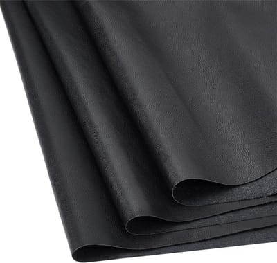 1.4×1m PU Leren Stof, Zacht Faux Leer voor Meubelbekleding, Handtassen en DIY Naaiprojecten, Zwart