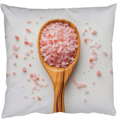 Sierkussens - Kussentjes Woonkamer - 50x50 cm - Lepel - Zout - Roze