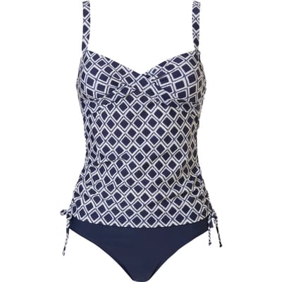 Pastunette Beach - Blue Pattern - Tankiniset - Blauw/Wit - Maat 46