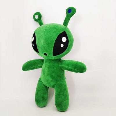 Op voorraad!Groene Buitenaardse Pluche Speelgoed Anime Tentakel Hoorn Buitenaardse Monsters Horror Pop Zacht Speelgoed Knuffel Kussen Verjaardagscadeaus... green