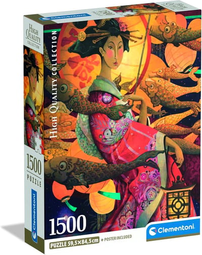 Legpuzzel - 1500 Stukjes - Ontspanning Thuis - Gerecyclede Materialen - 59x84 cm - Kleurrijk