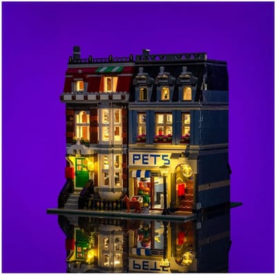 LMB 2.0 Verlichtingsset geschikt voor LEGO® 10218 Dierenwinkel