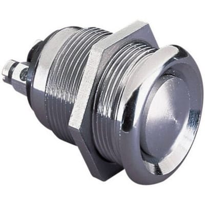 Bulgin MP0013 MP0013 Vandalismebestendige druktoets 50 V 1 A 1x uit/(aan) Moment (Ø x l) 22 mm x 35.2 mm 1 stuk(s) Single