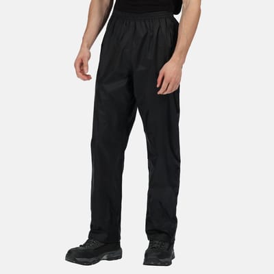 Regatta Heren Pro Packaway Overtrousers (Zwart)