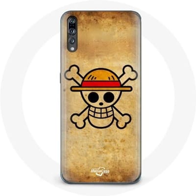Hoesje voor Huawei p20 One Piece Manga Skull