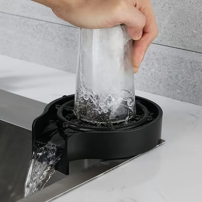Glas Spoeler met Slang – Automatische Cup Washer voor Keuken en Bar