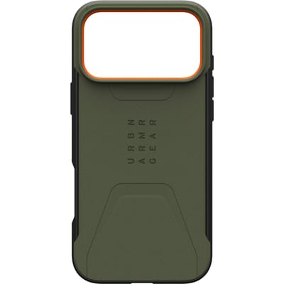 UAG Civilian Backcover MagSafe voor de Apple iPhone 17 Pro - Olive Orange
