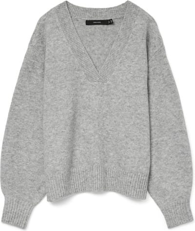 VERO MODA - VMBOOM LS V-NECK PULLOVER Dames Trui